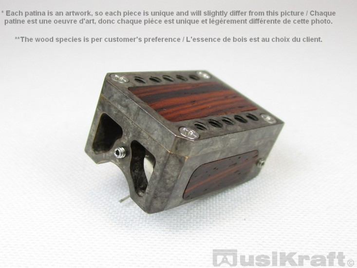 Audio MusiKraft DL-103 Silver Nitrate on Black Patinated Bronze Cartridge